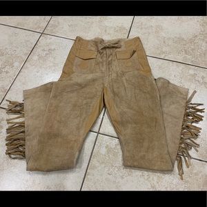 Vintage One Teaspoon leather pants